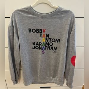 Queer eye very light weight sweatshirt. Size medium. Never worn.